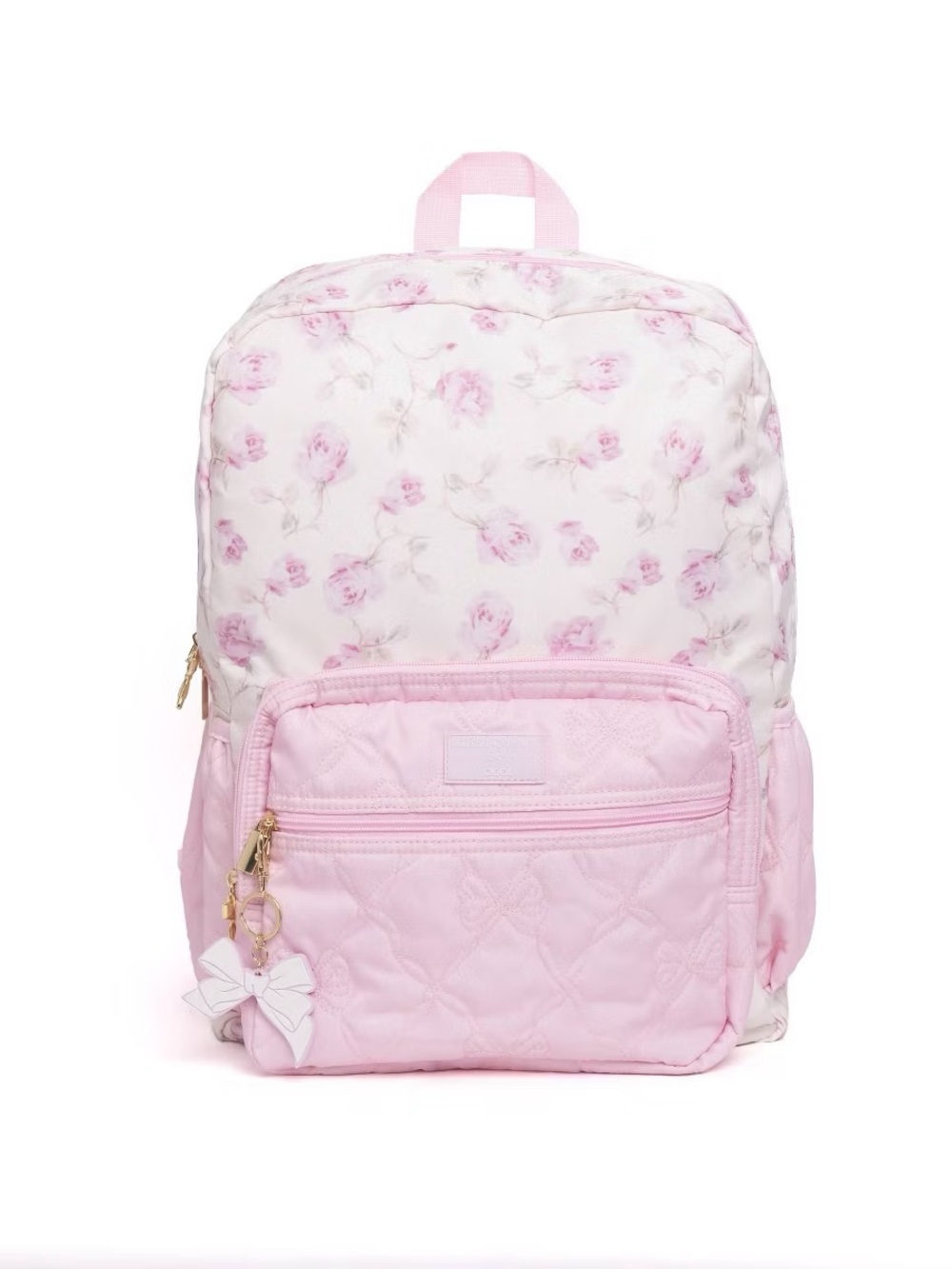 LoveShackFancy x Target - Yoobi Ribbon Rosa Backpack Sterling Dusk